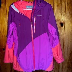 Eddie Bauer Ski/ Snowboarding Jacket freeride Telemetry Womens M size MEDIUM
